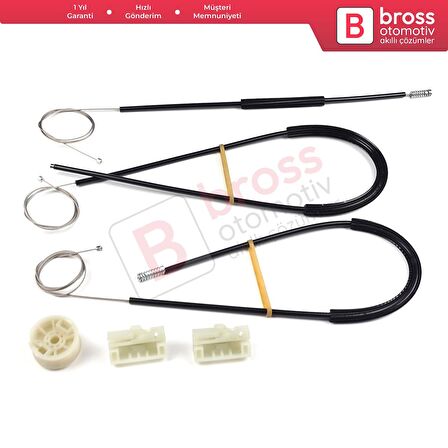 Mercedes Vito Viano Mixto MK2 W639 2003-2010 6397200146 İçin Ön Sağ Kapı Cam Kriko Tamir Seti