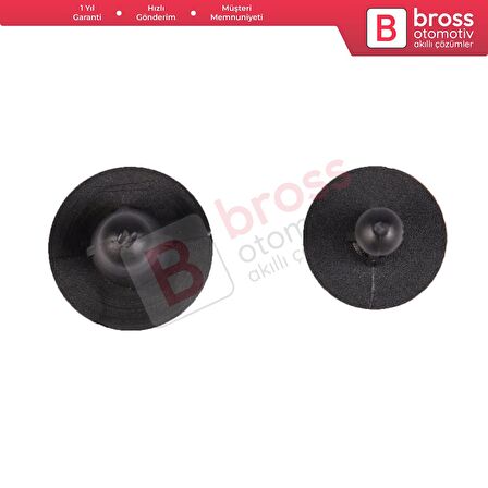 Isuzu Mazda Toyota için 10 Adet Kapı Panel Klips Siyah 8942264920