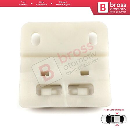 VW Land Rover Freelander İçin Arka Sağ veya Sol Cam Kriko Klipsi