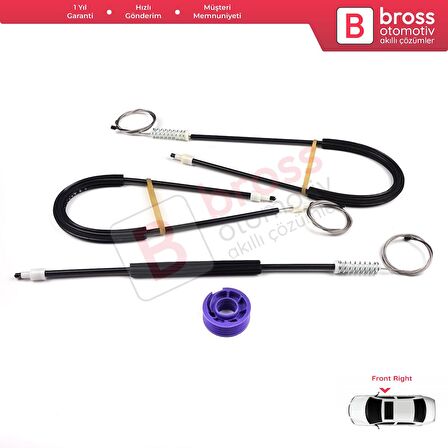 Seat Toledo MK3 2004-2009 Altea 5P1 XL 5P5 5P8 5P0837462 İçin Elektrikli Ön Sağ Kapı Cam Kriko Seti