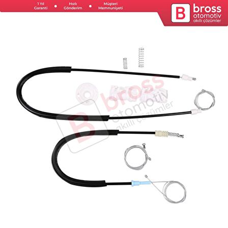 VW Sharan Seat Alhambra 1995-2010 Ford Galaxy MK1 1995-2006 İçin Arka Sağ Kapı Cam Kriko Tamir Seti