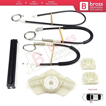 BMW 3 Series E46 2-Kapı Convertible 1999-2006 M3 318 320 323 325 330 İçin Arka Cam Kriko Tamir Seti