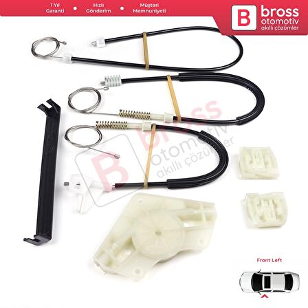 BMW 3 Series E46 2-Kapı Convertible 1999-2006 M3 318 320 323 325 330 İçin Arka Cam Kriko Tamir Seti