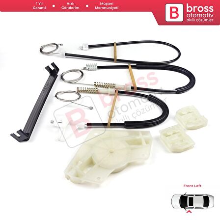 BMW 3 Series E46 2-Kapı Convertible 1999-2006 M3 318 320 323 325 330 İçin Arka Cam Kriko Tamir Seti