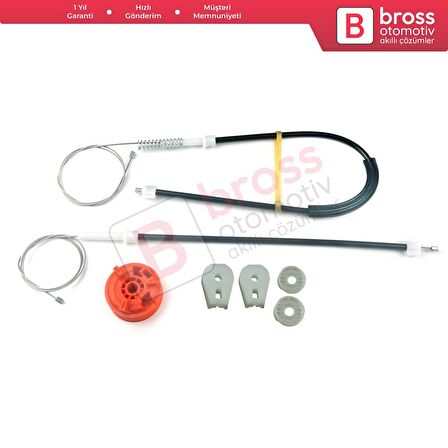 Skoda Octavia 2 A5 1Z3 1Z5 2004–2013 4/5-Kapı 1Z1837461 İçin Elektrikli Ön Sol Cam Kriko Tamir Seti