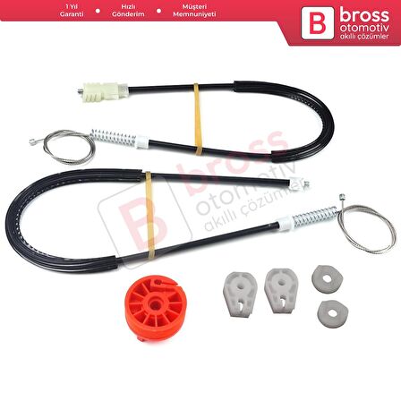 Opel Zafira A MK1 T98 F75 1999-2005 MPV İçin Elektrikli Arka Sağ veya Sol Cam Kriko Tamir Seti