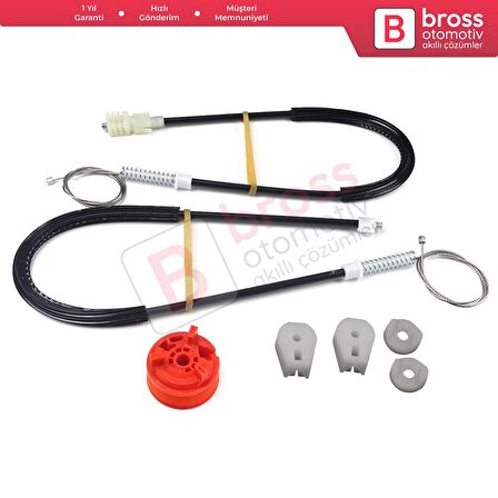 Opel Zafira A MK1 T98 F75 1999-2005 MPV İçin Elektrikli Arka Sağ veya Sol Cam Kriko Tamir Seti