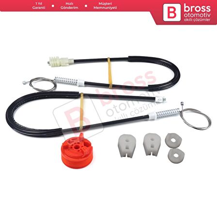 Opel Zafira A MK1 T98 F75 1999-2005 MPV İçin Elektrikli Arka Sağ veya Sol Cam Kriko Tamir Seti