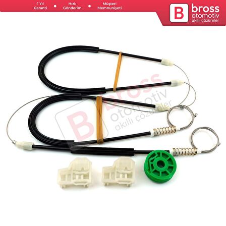 Audi A4 S4 B6 B7 8H7 8HE 2002-2009 2-Kapı Cabrio 8H0837462 İçin Elektrikli Sağ Cam Kriko Tamir Seti