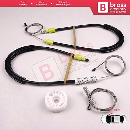 BMW X3 E83 2003-2011 SUV 51333448250 İçin Elektrikli Ön Sağ Cam Kriko Tamir Seti