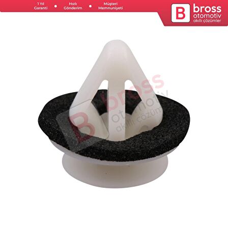 Mazda için 10 Adet Kapı Pervazı Paneli Tutucu Klipsi G18K 51 SJ3