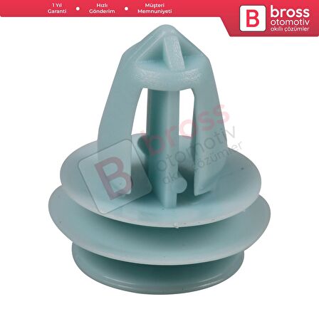 Honda için 10 Adet Kapı Paneli Tutucu Klipsi Mavi 91560 S9A A01