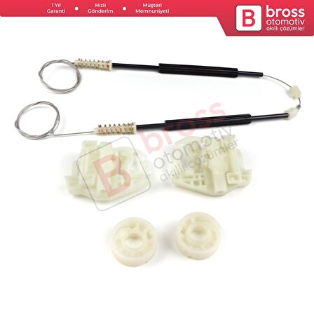 Mercedes Vito Viano Mixto MK2 W639 2003-2010 6397200046 İçin Ön Sol Kapı Cam Kriko Tamir Seti