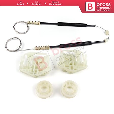 Mercedes Vito Viano Mixto MK2 W639 2003-2010 6397200046 İçin Ön Sol Kapı Cam Kriko Tamir Seti