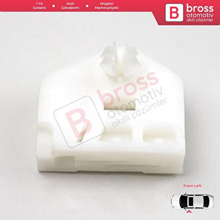 Renault Kangoo 2009 ON İçin Ön Sol Kapı Cam İndirme Kaldırma Mekanizma Klipsi