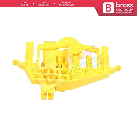 Fiat Doblo MK2 Opel Combo D İçin Sol Kapı Cam Kriko Klipsi 51810879