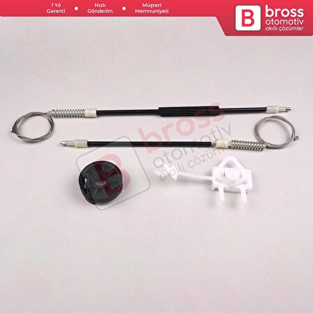 VW Passat B6 3C 3C2 3C5 2005-2011 4/5 Kapı 3C1837462 İçin Elektrikli Ön Sağ Cam Kriko Tamir Seti