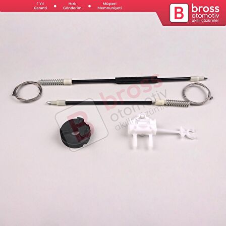 VW Passat B6 3C 3C2 3C5 2005-2011 4/5 Kapı 3C1837462 İçin Elektrikli Ön Sağ Cam Kriko Tamir Seti