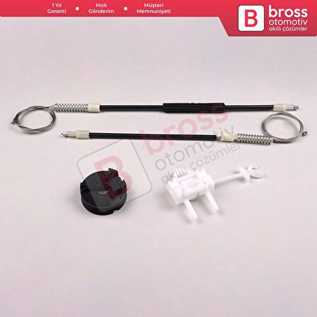 VW Passat B6 3C 3C2 3C5 2005-2011 4/5 Kapı 3C1837462 İçin Elektrikli Ön Sağ Cam Kriko Tamir Seti