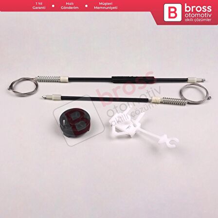 VW Passat B6 3C 3C2 3C5 2005-2011 4/5 Kapı 3C1837462 İçin Elektrikli Ön Sağ Cam Kriko Tamir Seti