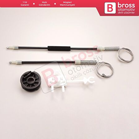 Seat Ibiza MK4 6J8 6P8 6J5 6P1 2008-2017 5-Kapı 6J4837401 İçin Elektrikli Ön Sol Cam Kriko Tamir Set