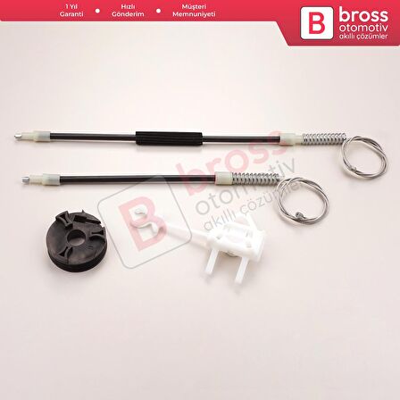 Seat Ibiza MK4 6J8 6P8 6J5 6P1 2008-2017 5-Kapı 6J4837401 İçin Elektrikli Ön Sol Cam Kriko Tamir Set