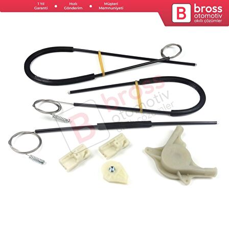 Opel Omega B İçin Ön Sol veya Sağ Cam Kriko Tamir Seti