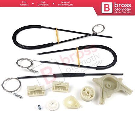 Opel Omega B İçin Ön Sol veya Sağ Cam Kriko Tamir Seti