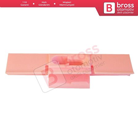 Honda için 10 Adet Ön Cam Yan Kalıp Klipsi Pembe 91525 SM4 003