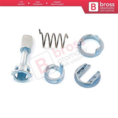 Audi A6 S6 RS6 MK2 4B 4B2 C5 1997-2005 1U0837167 İçin Ön Sağ veya Sol Kapı Kilit Tamir Takımı