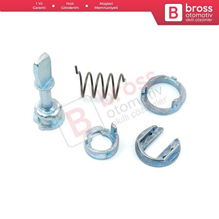 Audi A6 S6 RS6 MK2 4B 4B2 C5 1997-2005 1U0837167 İçin Ön Sağ veya Sol Kapı Kilit Tamir Takımı