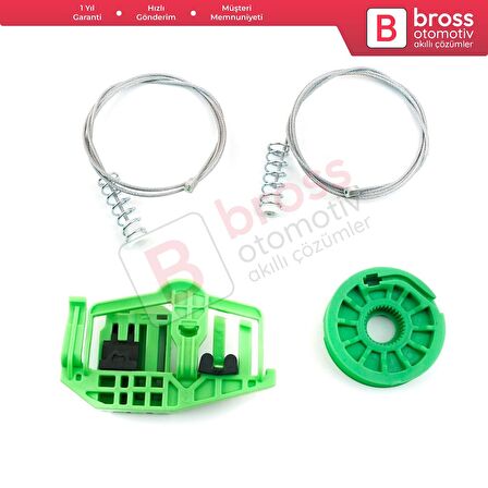 Citroen C4 Picasso MK1 UD Grand UA 2006-2013 MPV 9222CT İçin Elektrikli Ön Sağ Cam Kriko Tamir Seti