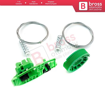 Citroen C4 Picasso MK1 UD Grand UA 2006-2013 MPV 9222CT İçin Elektrikli Ön Sağ Cam Kriko Tamir Seti