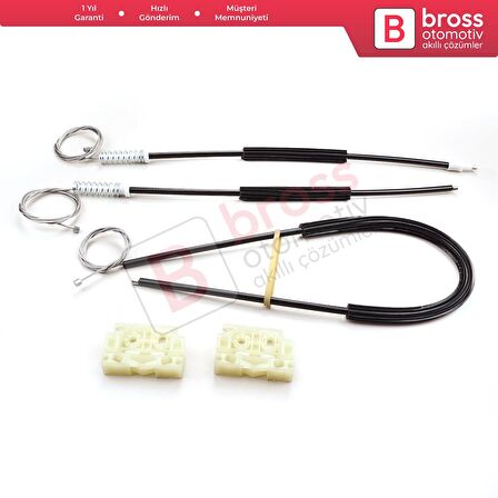 Mini Cooper MK1 R50 R52 R53 2001-2008 2/3 Kapı HB Convertible 51337039451 İçin Sol Cam Kriko Seti