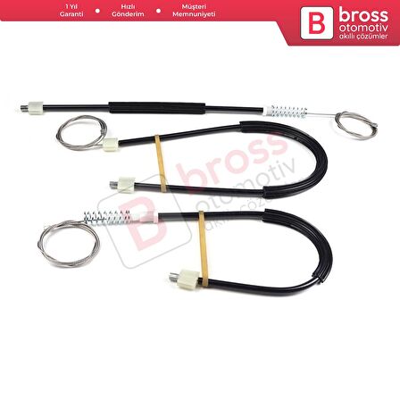 Citroen C3 Pluriel Cabrio 2003-2010 9221P1 9222N9 İçin Elektrikli Ön Sağ veya Sol Cam Kriko Seti