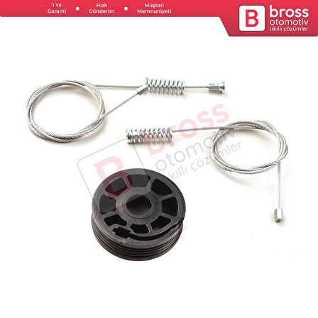 Jaguar XK8 XKR X100 1997-2006 Coupe Convertible C2N3913 İçin Arka Sağ Cam Kriko Tamir Seti