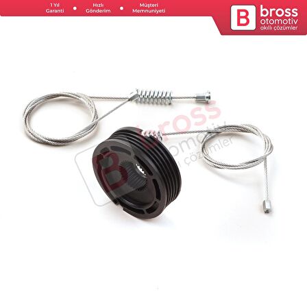 Jaguar XK8 XKR X100 1997-2006 Coupe Convertible C2N3913 İçin Arka Sağ Cam Kriko Tamir Seti