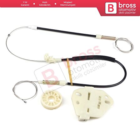 Mercedes Axor 2001-2005 Atego MK1 1998-2004 9737200346 İçin Sol Kapı Cam Kriko Tamir Seti