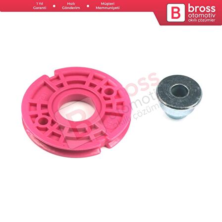 BMW E39 İçin Ön Sağ Kapı Elektrikli Cam Kriko Köşe Makarası