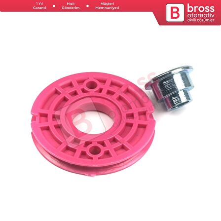 BMW E39 İçin Ön Sağ Kapı Elektrikli Cam Kriko Köşe Makarası