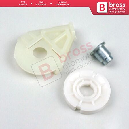 Mercedes Vito Viano Mixto MK2 W639 2003-2010 6397200046 İçin Ön Sol Kapı Cam Kriko Köşe Makarası