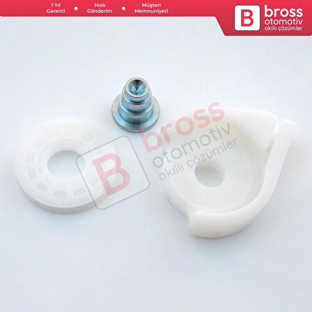 Hyundai Accent İçin Sol Kapı Cam Kriko Köşe Makarası