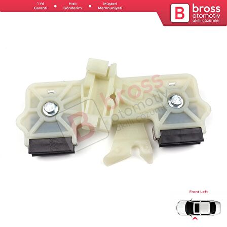 Ford Fiesta 2005 08 İçin Ön Sol Kapı Cam Kriko Klipsi