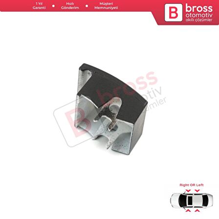 Opel Astra H Zafira B Tigra B 6240452 İçin 1 Adet Ön veya Arka Kapı Cam Açma Düğme Tamir Kapağı 