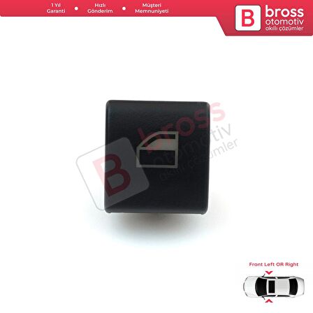 BMW 3 Series E46 X5 X3 İçin Cam Açma Düğmesi Kapağı 61316902175