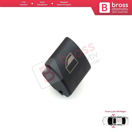 BMW 3 Series E46 X5 X3 İçin Cam Açma Düğmesi Kapağı 61316902175