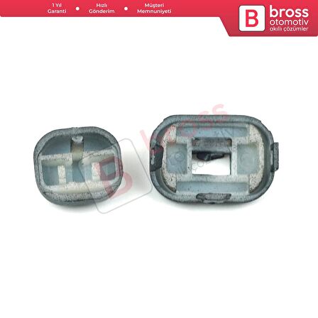 Mercedes W124 W210 W201 190 W463 W126 W140 C140 R129 A1248204910 İçin Cam Çocuk Kilit Düğme Kapağı