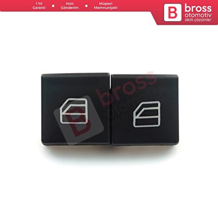 Mercedes W204 W212 S212 A207 C207 X204 W176 W246 C/ X117 X/ W166  X156 İçin 2X Cam Açma Düğme Kapağı