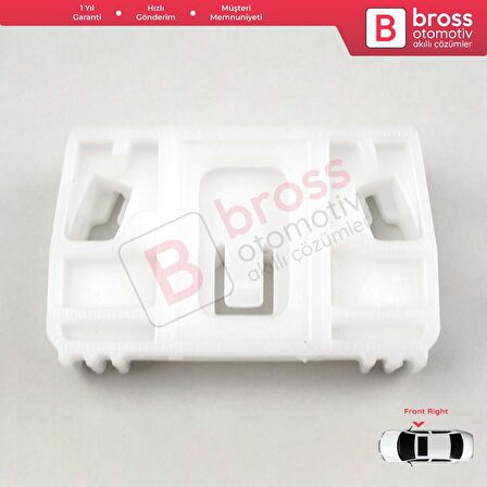 Mercedes Vito Viano Mixto MK2 W639 2011-2014 6397200546 İçin Ön  Sağ Kapı Cam Kriko Tamir Plastiği