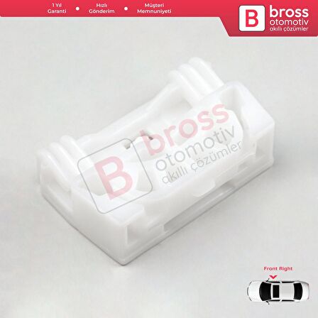 Mercedes Vito Viano Mixto MK2 W639 2011-2014 6397200546 İçin Ön  Sağ Kapı Cam Kriko Tamir Plastiği